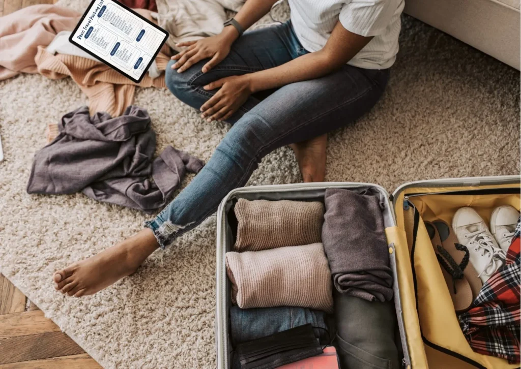Pack like a team captain, family trip, trip, packing, packing list, checklist, team captain